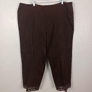Jones of New York Career Cropped Pants